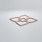 Ekena Millwork Medium Olivia Decorative Fretwork Wood Wall Panels, Alder, 15 3/8"W x 15 3/8"H x 3/8"T WALW16X16X0375OLVAL - alternate 3